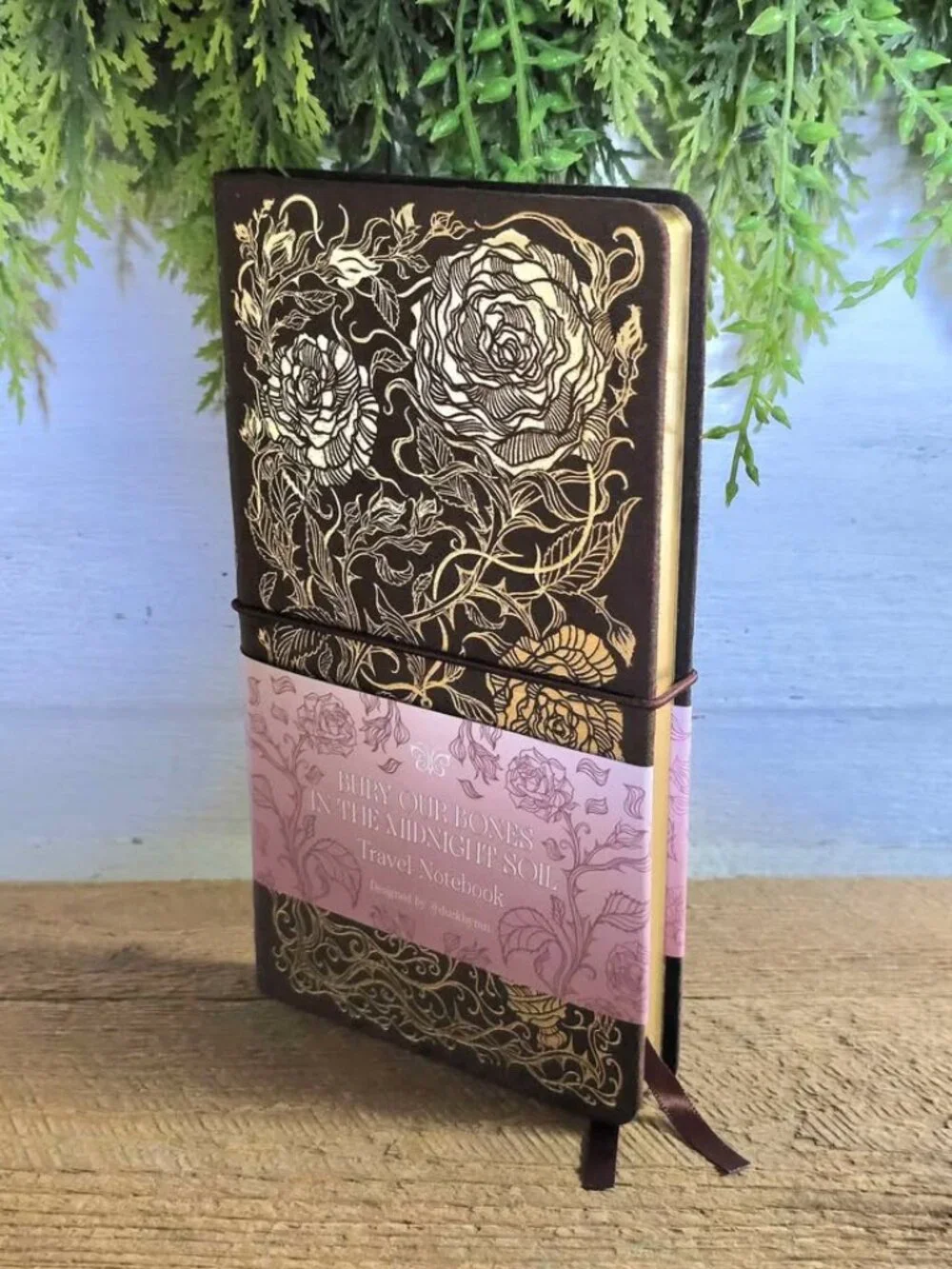 New Fairyloot Bury Our Bones in the Midnight Soil V. E. Schwab Travel Notebook